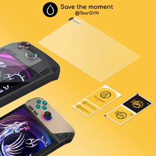  Kính cường lực 9H trong suốt cao cho MSI Claw A8    Claw 8 AI+   MSI Claw A1M   ROG Ally X   ROG Ally 