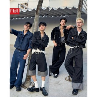 Quần Jean Ver.3 Dài/ Short Jean ver 3-Calem.Club Jean Ver 3 Fold Series chất liệu Denim form nam nữ phong cách trẻ trung