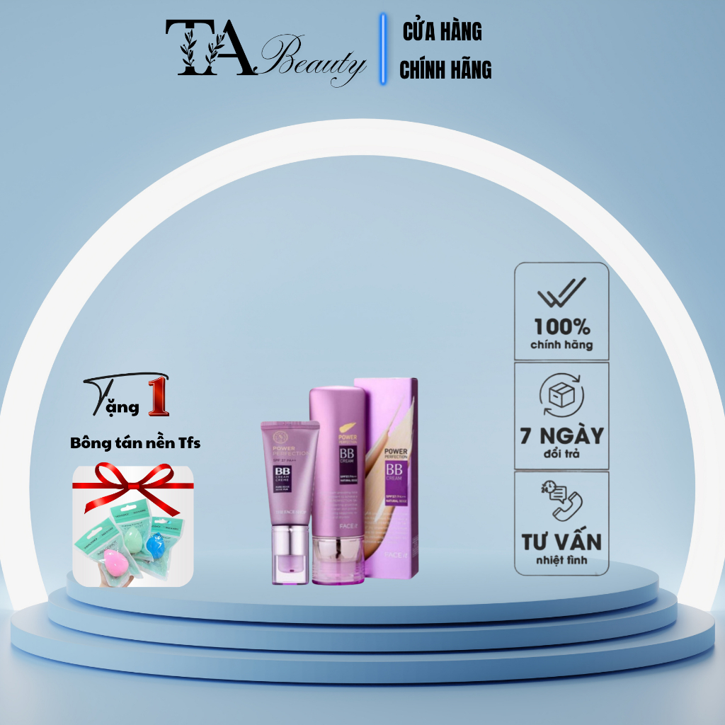 kem nền BB tím the face shop