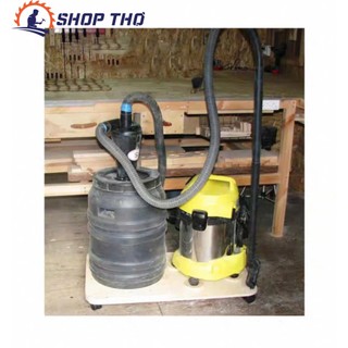 Bộ thu bụi Cyclone kèm mặt bích (màu trắng)