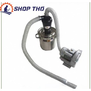 Bộ thu bụi Cyclone kèm mặt bích (màu trắng)