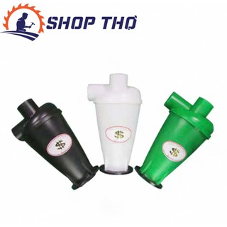 Bộ thu bụi Cyclone kèm mặt bích (màu trắng)