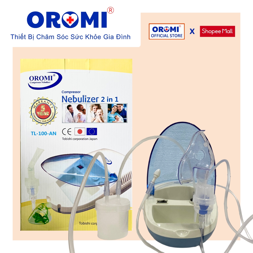 Máy xông khí dung và hút mũi OROMI TL-100/TL-100-AN - DÒNG MÁY CHUYÊN XÔNG