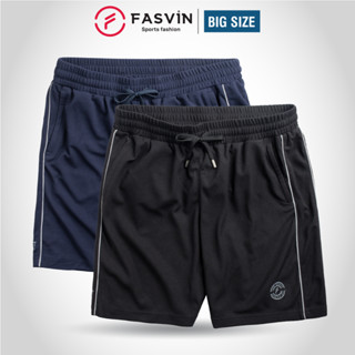 Quần short nam BIG SIZE  FASVIN từ 80kg đến 140kg chất vải thể thao bền đẹp D25206