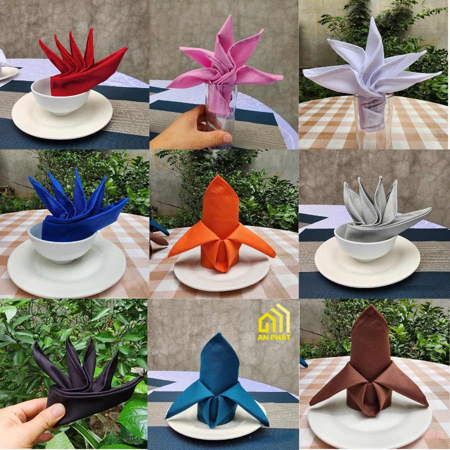 Combo 10 Khăn Ăn Nhà Hàng GIÁ TỐT