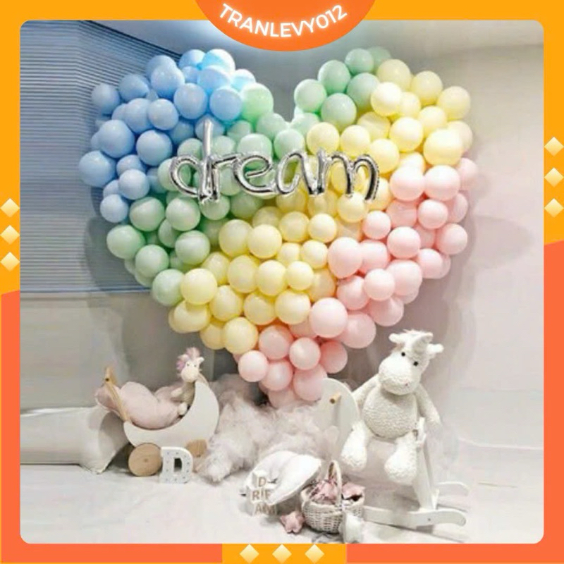 Bịch 50/100 bóng pastel 10 inch