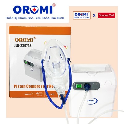 Máy xông khí dung OROMI JLN-2307AS - Xông mũi họng - Hàng chính hãng bảo hành 2 năm