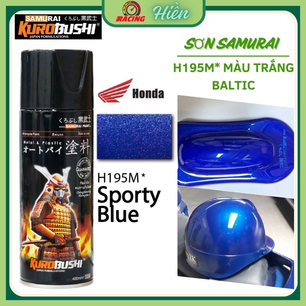 Sơn Samurai Màu Xanh Dương - Mã H195M