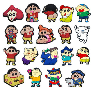  Set 10 Charm Sticker DẺO gắn Dép cross dép sục dép xốp gắn túi xách theo chủ đề 