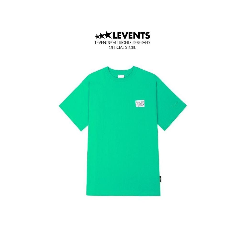 Áo Thun Levents Summer Vibe/ Green Tee 100% Cotton Unisex T-shirt Oversized
