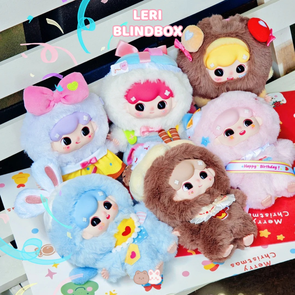 [Hỏa Tốc- Check Card -FULL SET] Gấu Bông Baby Billie V3 Sweet Dream Party Series Plush BlindBox (Chí