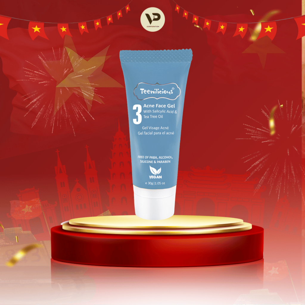 Teenilicious - Gel Hỗ Trợ Trị Mụn Acne Face Gel - 15g