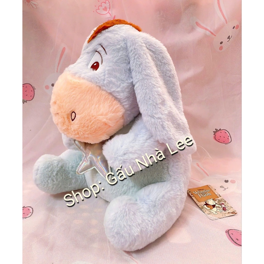 [ Nhật Bản ] [MS668] Bé gấu bông Lừa Eeyore Star - Winnie the Pooh - Disney, size 35cm, lông đẹp mịn
