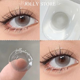  Lens Kính áp tròng 289 Gray LUNA EYES giãn vừa 14.2mm JOLLY STORE 