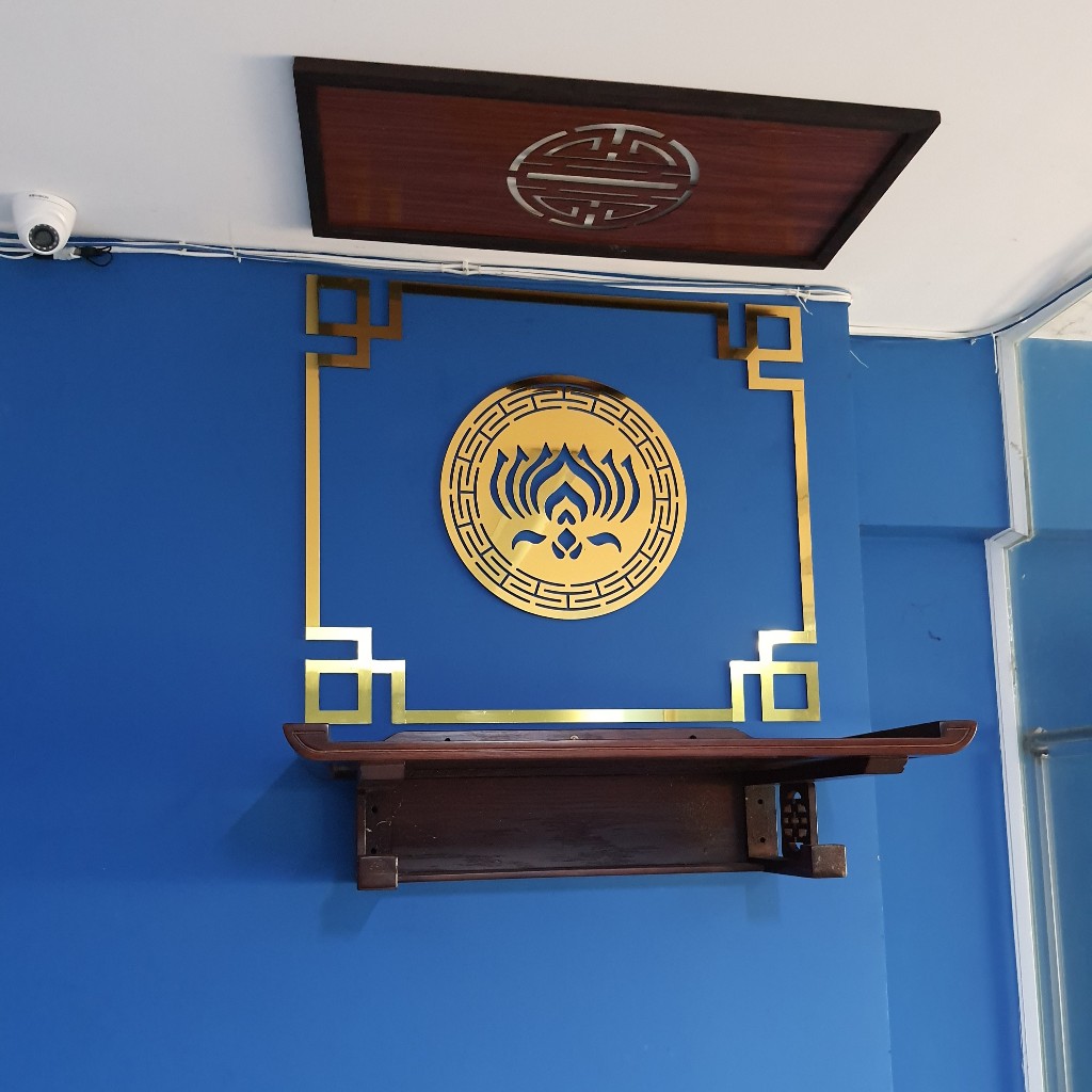 VipViền Chỉ bàn thờ treo tường tủ thờ án gian vách phòng thờ  Nên mua chỉ viền với tấm chống ám khói