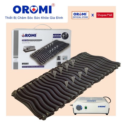 Đệm hơi chống loét có thông khí cao cấp OROMI HF6001 - Hỗ trợ giảm tê bì, lở loét cho người già/bệnh