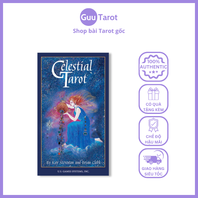 Bộ Bài Celestial Tarot Deck (Guu Tarot Shop)