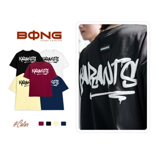  Áo Thun Unisex Form Rộng Tay Lỡ In Basic Oversize Local Brand Karants 100% Cotton Form Rộng 