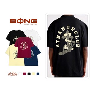 Áo Thun Form Unisex Local Athanor Club ,Áo Phông Dáng Rộng Vải Cotton Thoáng Mát