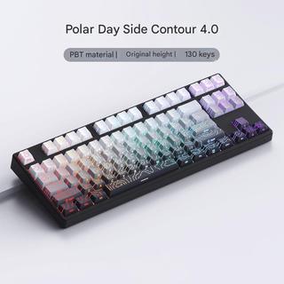 Keycap Polar Contour 4.0 | Nhựa PBT | Cherry Profile | Xuyên Led