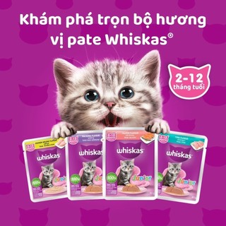Pate Cho Mèo Con Whiskas Junior 80g