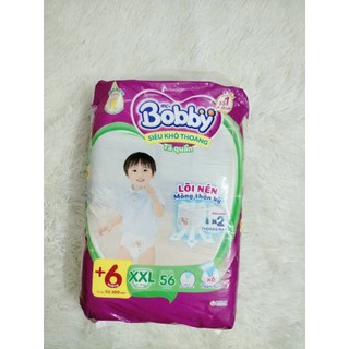 [CỘNG 6 MIẾNG] Bỉm tã quần Bobby size M76+6/L68+6/XL62+6/XXL56+6