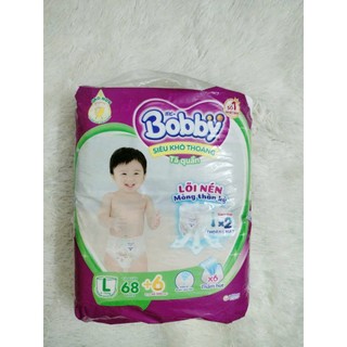 [CỘNG 6 MIẾNG] Bỉm tã quần Bobby size M76+6/L68+6/XL62+6/XXL56+6