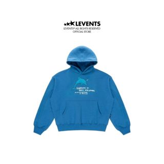 Áo Hoodie Boxy 2.0 Levents Dolphin Chất Nỉ Bông Unisex