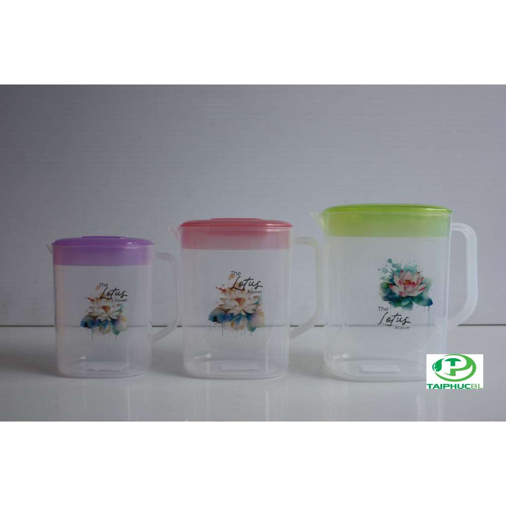 Ca đong nhựa có vạch chia ml - ca đo lường 1L-3L,nhựa dày bền