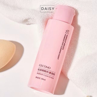 (80ml) Nước vệ sinh nước rửa cọ mút bông phấn trang điểm giúp làm sạch cọ mút