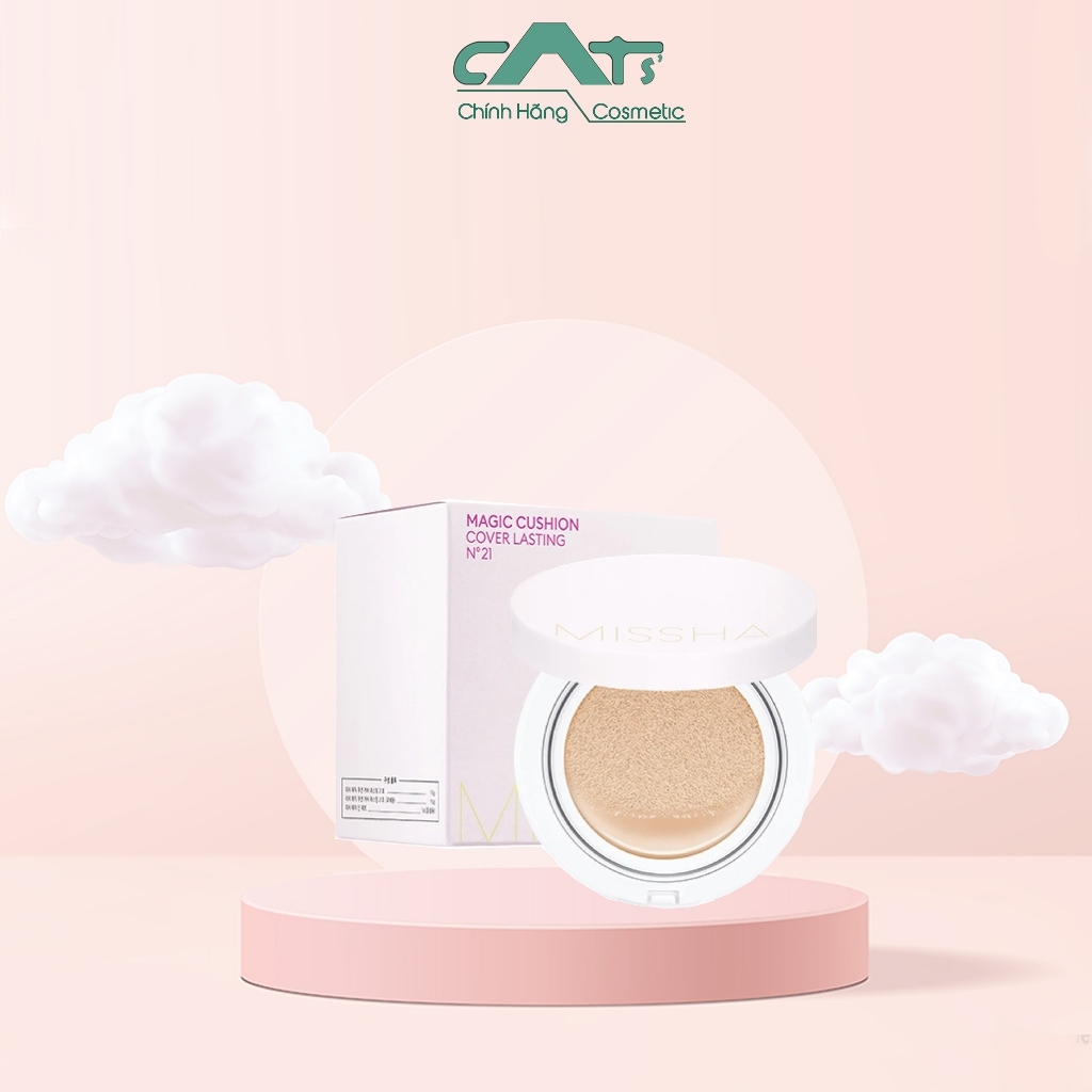 Phấn nước kiềm dầu Missha Magic Cushion Cover Lasting
