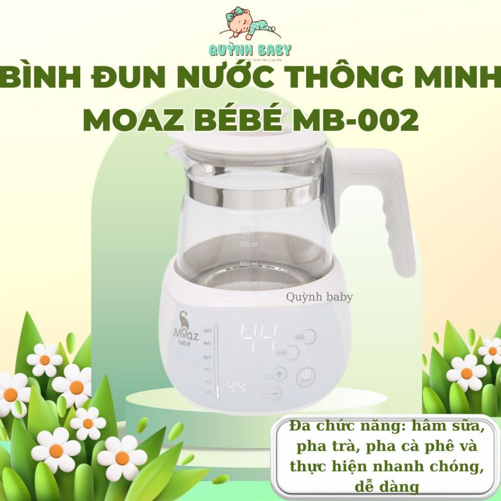 Bình đun nước thông minh Moaz bébé MB-002