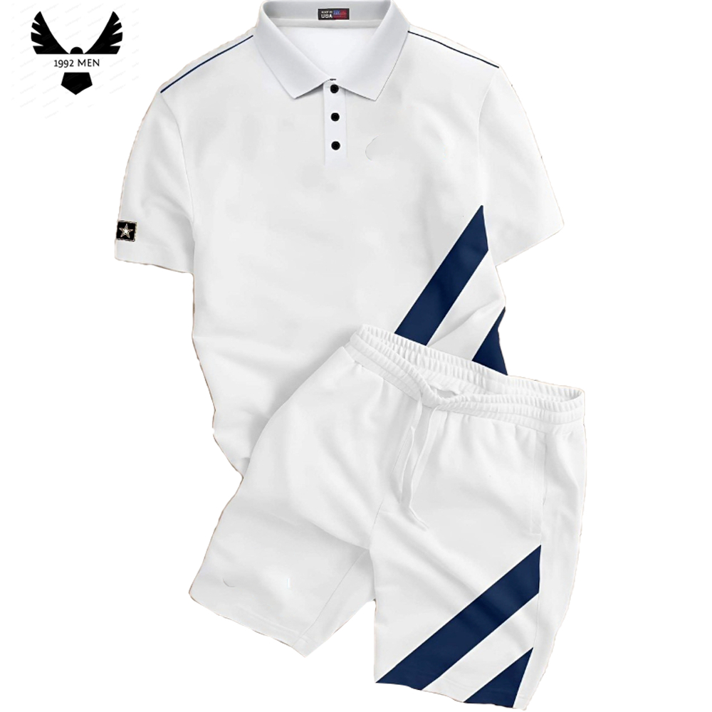 Bộ quần áo thun polo nam thể thao ngắn tay Chất vải co giãn 4 chiều, áo thun trung niên đơn giản lịch sự - DAS cổ bẻ