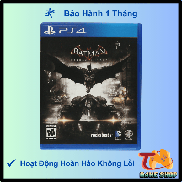 Đĩa Game Ps4: Batman Arkham Knight