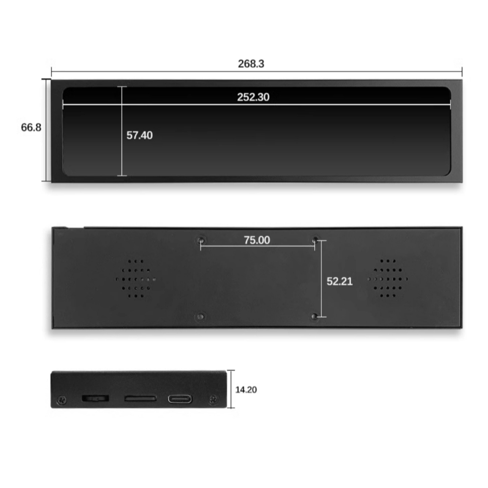 Màn hình phụ 11.26 Inch chỉ cần cắm 1 dây Usb 2.0 | BigBuy360 - bigbuy360.vn