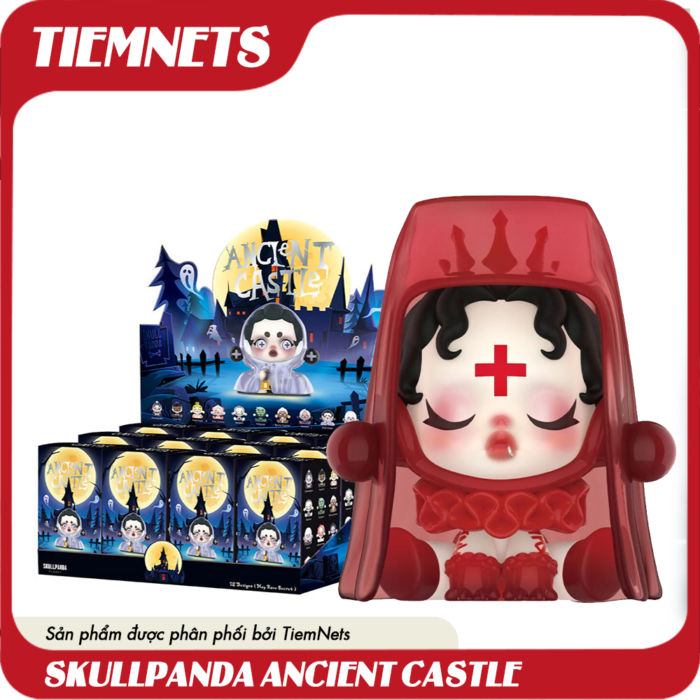 MÔ HÌNH BLIND BOX SKULLPANDA  ANCIENT CASTLE