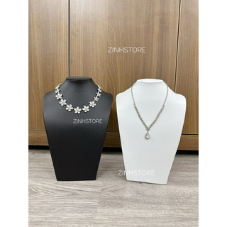 Cổ da trưng bày dây chuyền trang trí shop Zinhstore