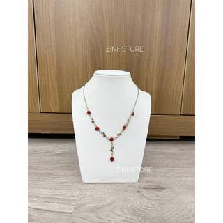Cổ da trưng bày dây chuyền trang trí shop Zinhstore