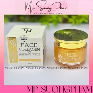 KEM FACE COLLAGEN X3 ĐÔNG TRÙNG HẠ THẢO - KEM FACE NGÀY MP ĐÔNG ANH NGUYỄN HUỲNH NHƯ HỘP 15G