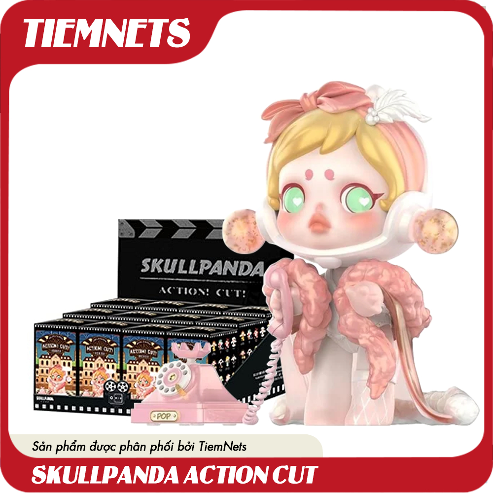MÔ HÌNH BLIND BOX SKULLPANDA  ACTION CUT