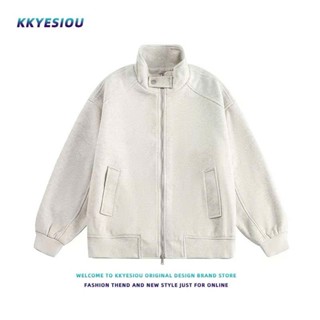 Áo khoác bóng chày chất da lộn cao cấp dày dặn da mềm form Hàn Quốc nam nữ unisex - SNAKA77