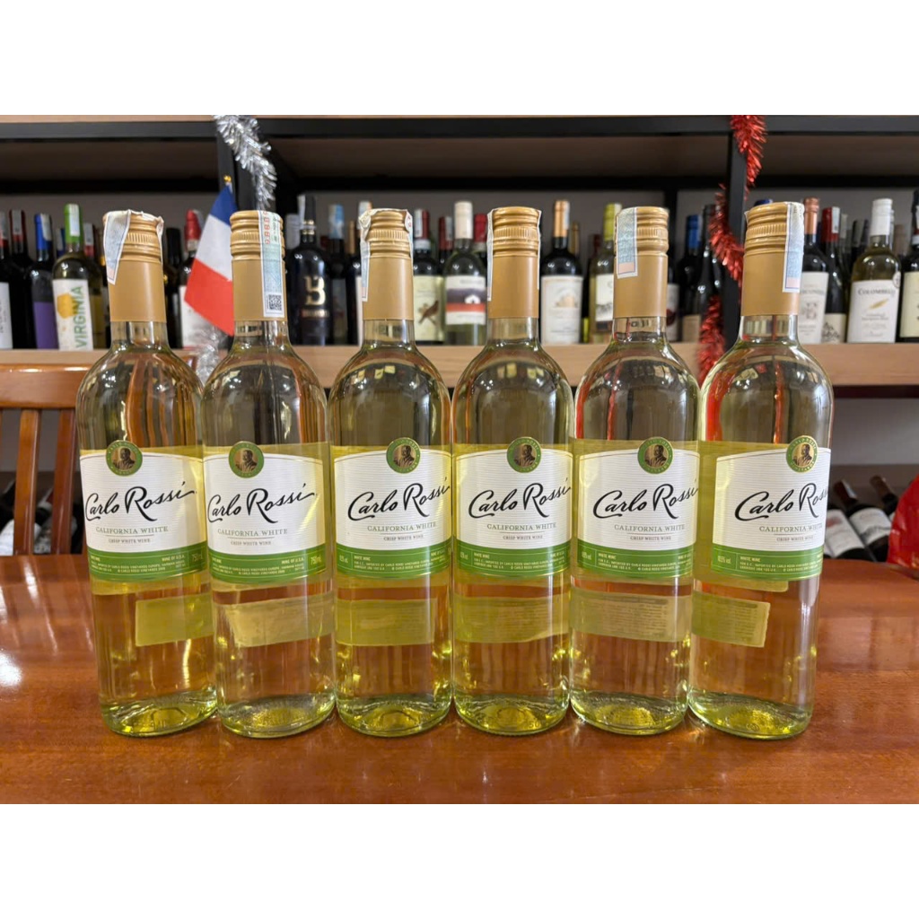 Rượu vang Mỹ Carlo Rossi California White 750ml