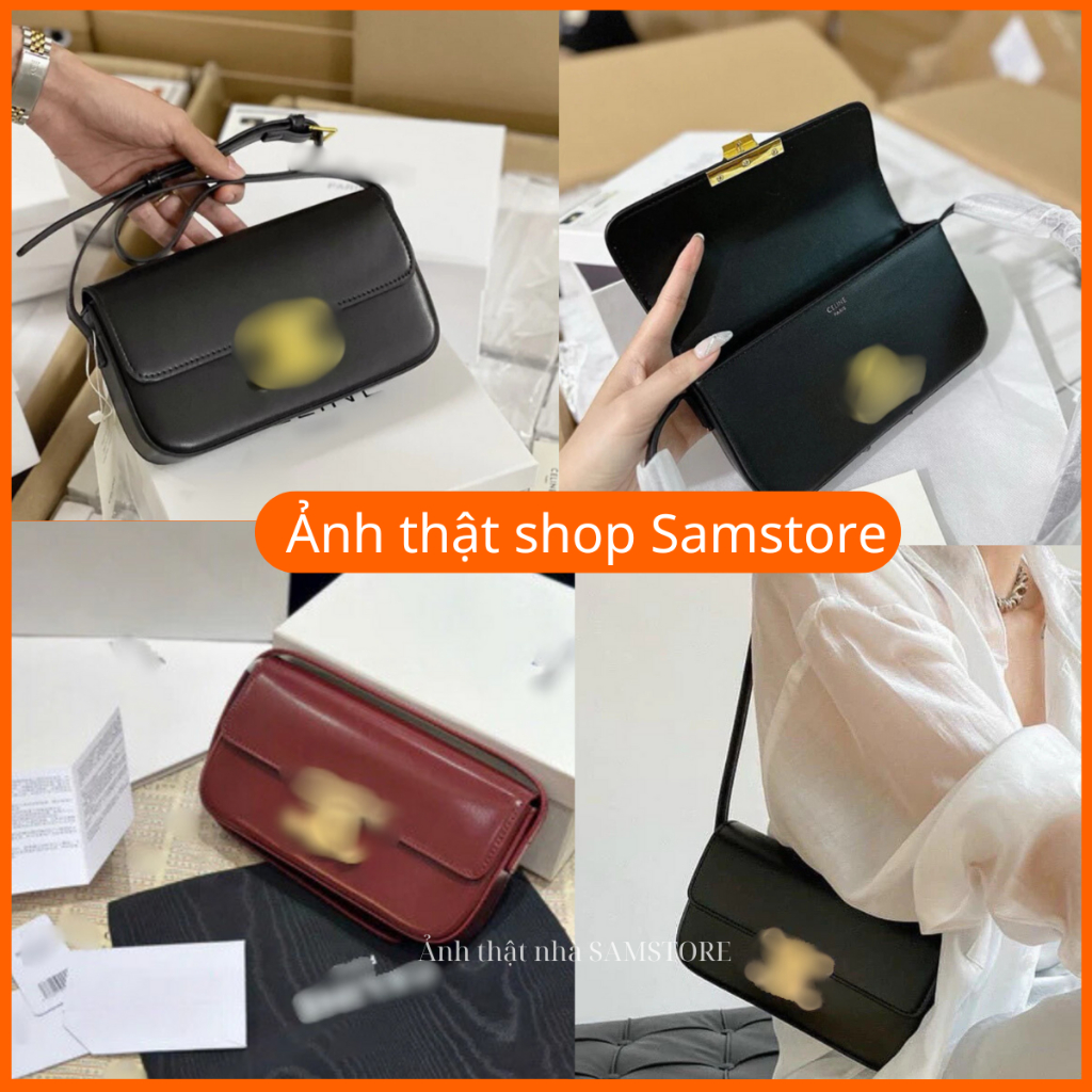 Túi C kẹp nách sz 22cm full box