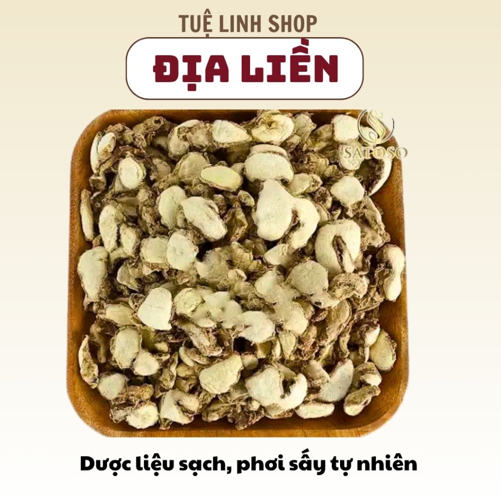Địa Liền khô – Dược liệu thơm cay nhẹ, sơ chế sạch, tiện sử dụng