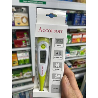 Cặp nhiệt độ điện tử đầu mềm Accorson an toàn cho bé, độ chính xác cao