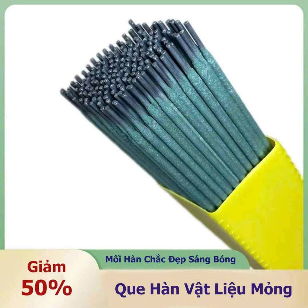 Que Hàn Xanh 2.0mm/Que Hàn Xanh Hàn Sắt Mỏng/Que Hàn Xanh/Que Hàn Vật Liệu Mỏng/Que Hàn 2.0mm