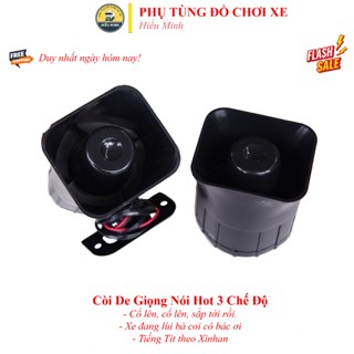 Còi Lùi De Oto Xe Tải Giọng Nói Cố Lên Sắp Tới Rồi, Xe Đang Lùi Bà Con Ơi, Xài Chung Điện 12/24V