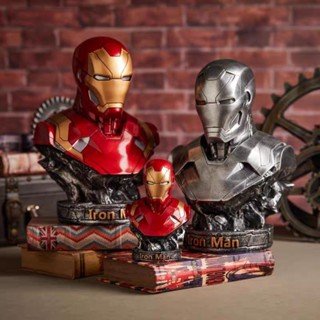 Mô hình Iron Man tượng bán thân Mk46,36cm trang trí phòng.