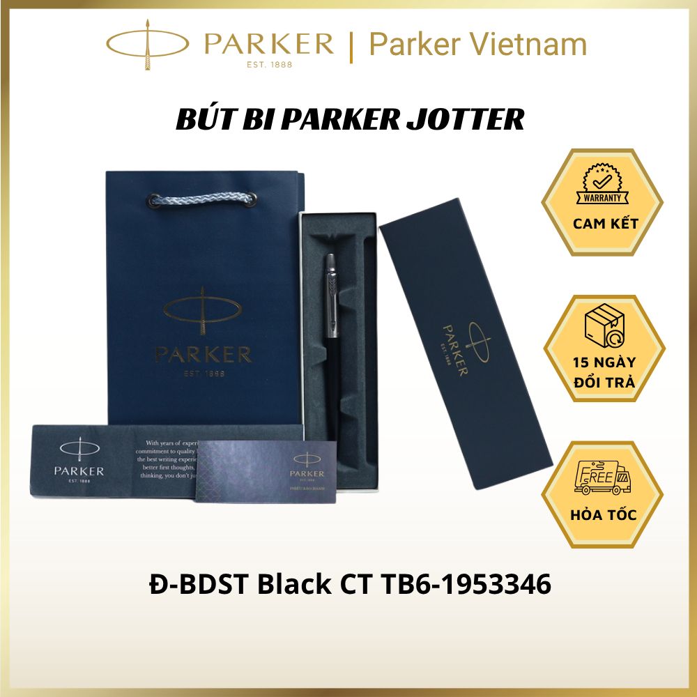 Bút Bi Parker Jotter, Bút Ký Parker Cao Cấp, Nhập Khẩu Chính Hãng, Khắc Tên Theo Yêu Cầu