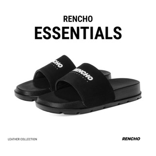 Dép nam nữ da quai ngang cấp Rencho Essential cao 2.5cm